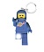 Брелок KE10H LEGO, Spaceman, blue, фігурка, ліхтарик, бат. (табл.), 6 шт. в диспл., 20-7-9 см. - 1 - smarttoys.com.ua
