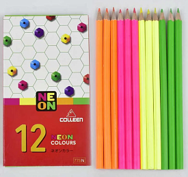 Олівці кольорові 0701 2 види, 12 шт в упаковці - 1 - smarttoys.com.ua