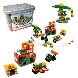 Конструктор "ВАНТАЖІВКА" 95 детал. 013888/10 в пластик. боксі - 1 - smarttoys.com.ua