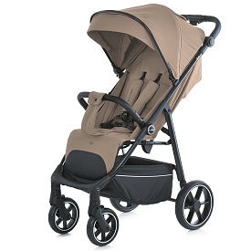 Візок дитячий ME 1113-2 FIJI Tan Beige прогулянковий, регул. ручка, москітна сітка, алюмін., бежевий - 1 - smarttoys.com.ua