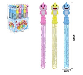 Мильні бульбашки 110мл 889-38 акулята 4кол.24шт.в кор.38*16,8*25,2 /6/144/ - 1 - smarttoys.com.ua