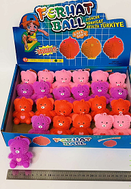 Антистрес ведмедик, світиться, у пакеті - 1 - smarttoys.com.ua