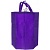 Сумка зі складним боком фіолетова (спанбонд) 35х45 см - 1 - smarttoys.com.ua