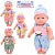 Пупс M201-R-538-W 4 види, муз., бат. (табл.), кул., 19-34-7 см. - 1 - smarttoys.com.ua