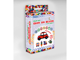 Набір д/творчості "Магніти з термомозаїки без планшета "Транспорт" - 1 - smarttoys.com.ua