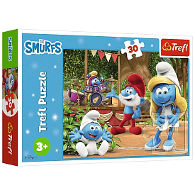 83122 Trefl Пазли "30" The Smurfs Смурфет і Смурфики - 1 - smarttoys.com.ua