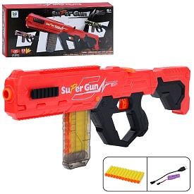 Автомат 306 м'які кулі-присоски 12 шт., кор., 45,5-21,5-7,5 см. - 1 - smarttoys.com.ua