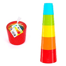 Іграшка "Пірамідка ТехноК", арт.5378 - 1 - smarttoys.com.ua