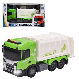 Автомодель серії "Big Truck" – СМІТТЄВОЗ SCANIA (світло, звук) - 1 - smarttoys.com.ua