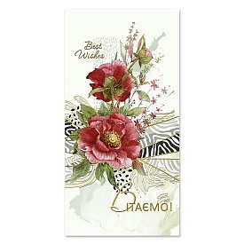 Листівка подвійна з брокатом та тисненням з конвертом в упаковці 4682 - 1 - smarttoys.com.ua