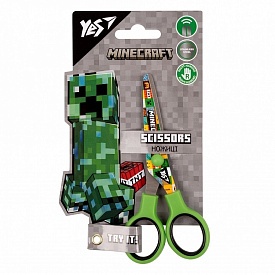 Ножиці YES "Minecraft" 13см, з принтом на лезі - 1 - smarttoys.com.ua