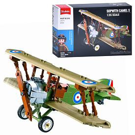 Конструктор SLUBAN M38-B1293 військовий літак, 1:35, 293 дет., кор., 30-19-7 см. - 1 - smarttoys.com.ua