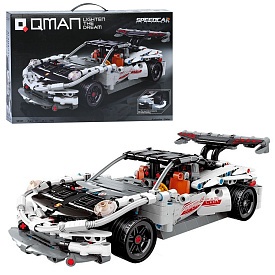 Конструктор Qman 91008 гонка, машина, 798 дет., кор., 52-34-6,5 см. - 1 - smarttoys.com.ua