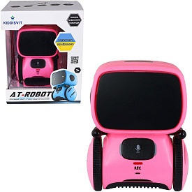Інтерактивний робот з голосовим керуванням - AT-ROBOT (рожевий, озвуч.укр.) - 1 - smarttoys.com.ua