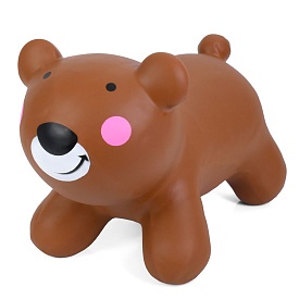 Стрибуни-тварини MS 4852 ведмідь/ведмедик, ПВХ, 1300г, кул., 30-22-9см - 1 - smarttoys.com.ua