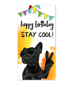 Конверт для грошей "HB Stay cool (француз)" - 1 - smarttoys.com.ua
