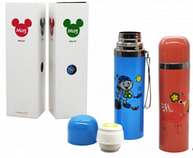 Термос № XL16 з мал. дитячий 4кол в кор. (50)  - 1 - smarttoys.com.ua