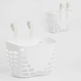 Кошик на кермо WH-1216-08 (80) КОЛІР БІЛИЙ, на велосипед 12''/14''/16'' - 1 - smarttoys.com.ua