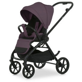 Коляска дитяча ME 1191 CHLOE Plum Wine (1шт) прогулянкова, регул.ручка, регул.спинки, алюм.рама, бордо - 1 - smarttoys.com.ua