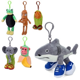 Аксесуар для сумки YG0365 брелок, монстр, плюш, 6 видів - 1 - smarttoys.com.ua