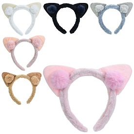 Аксесуар для волосся YG0216 обруч, вушка, плюш, мікс кольорів, 21-15-2 см. - 1 - smarttoys.com.ua