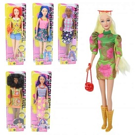 Лялька DEFA 8507 сумка, 6 видів, лист, 10,5-31,5-5 см. - 1 - smarttoys.com.ua