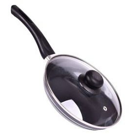 Сковорода кераміка d26см із кришкою скло MH-0621 - 1 - smarttoys.com.ua