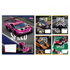 А5/12 кос. 1B Speed as a way of life, зошит учнівський шкільний - 1 - smarttoys.com.ua