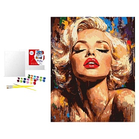 Набір для розпису по номерах "Яскрава Монро" 40х50см - 1 - smarttoys.com.ua