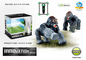 Іграшка горила на радіоуправлінні, що світиться і зі звуком №9983 - 1 - smarttoys.com.ua