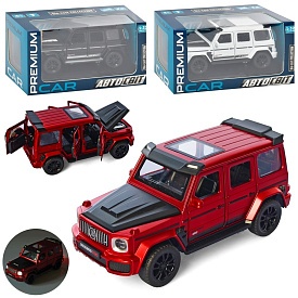 Джип AP-1738 АвтоСвіт, 1:32,мет.,інерц.,відчин.двері,3кольори,муз.,світло,бат.(таб.),кор.,18-9-10см. - 1 - smarttoys.com.ua
