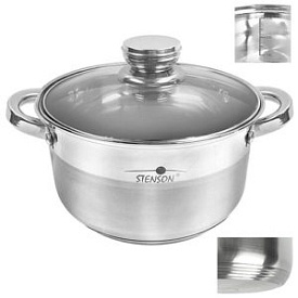 Каструля з кришкою інд.дно "Classico" 4.7л 24*13см MH-2729 - 1 - smarttoys.com.ua