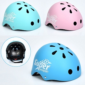 Шолом MS 4564 11отворів, 3 кольори, кул., 23-21-15 см. - 1 - smarttoys.com.ua