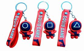 Брелок "Гра В Кальмари" гума 3113-6 - 2 - smarttoys.com.ua