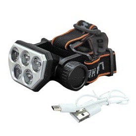 Ліхтарик налобний світлодіодний акумулятор 1200mah SQ-815-2 - 1 - smarttoys.com.ua