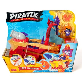 Ігровий набір PIRATIX S - ПІРАТСЬКИЙ КОРАБЕЛЬ МОРСЬКИЙ ГРОМОВИК - 1 - smarttoys.com.ua