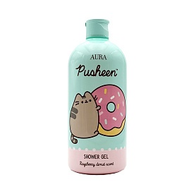 Гель для душу з ароматом малини ТМ "Pusheen", 500 мл - 1 - smarttoys.com.ua