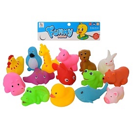 Тварина AH88-151 для купання, 15 шт., пискавка, кул., 23-23-7 см. - 1 - smarttoys.com.ua