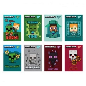 Блокнот YES А7/48 кл клей YES Minecraft - 1 - smarttoys.com.ua