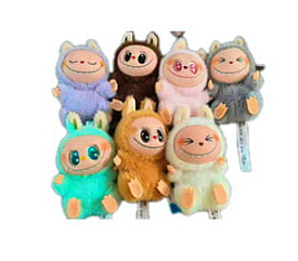 М'яка іграшка "Лабубу", брелок, 20см - 1 - smarttoys.com.ua