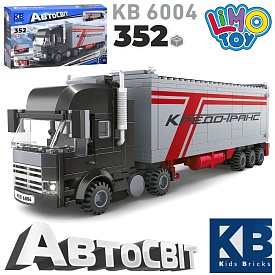 Конструктор KB 6004 трейлер, 352 дет., кор., 40-25-9 см. - 1 - smarttoys.com.ua