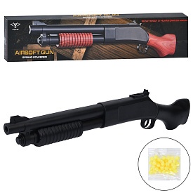 Автомат 188-Black пластикові кулі, кор., 59-12-5 см. - 1 - smarttoys.com.ua