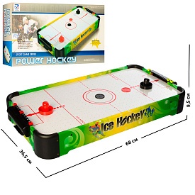 Настільна гра 3003B аерохокей, дерев'яний, бат., кор., 69,5-38-10,5 см. - 1 - smarttoys.com.ua