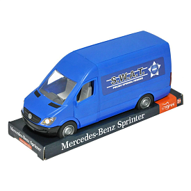 Автомобіль "Mercedes-Benz Sprinter" вантажний 39702 (синій) на планшетці (6) "Tigres" - 1 - smarttoys.com.ua