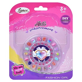 Косметика F8223 наліпки на нігті, стрази, лист, 15,5-19,5-0,5 см. - 1 - smarttoys.com.ua