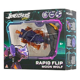 Ігровий набір SCREECHERS WILD! S5 L0.5 V2 - МУН ФУЛФ (запускач, машинка-трансформер) - 1 - smarttoys.com.ua