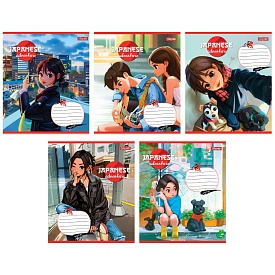 А5/36 кл. 1В Japanese adventure, зошит для записів - 1 - smarttoys.com.ua