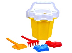 "Відро "Квітка" №2" набір 012/5 Бамсик, Набір дитячий - 1 - smarttoys.com.ua