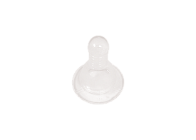 Рк 049/2M Соска силіконова кругла, рифлена, розмір М (2шт в уп) - 1 - smarttoys.com.ua