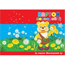 Картон А4 кол. 7арк., двосторонній - 1 - smarttoys.com.ua